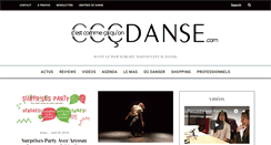 Desktop Screenshot of cccdanse.com