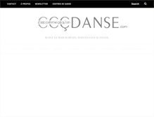 Tablet Screenshot of cccdanse.com
